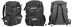 Mugursoma AO Transit Backpack Black White