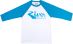 T krekls River Classic Logo 3/4 Sleeve White