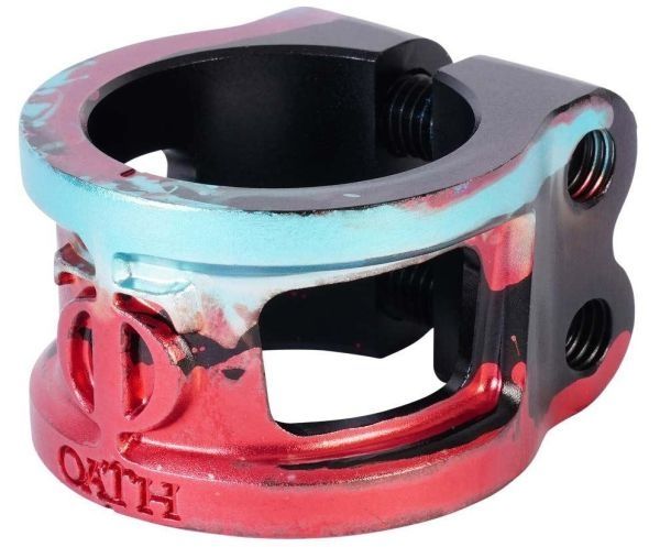 Skava Oath Cage V2 Black Teal Red