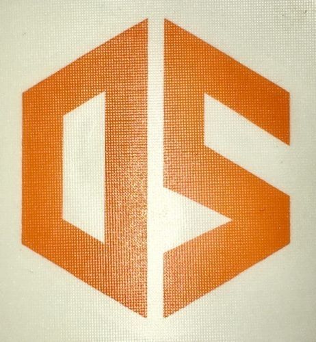 Uzlīme David Senkyr Logo Orange
