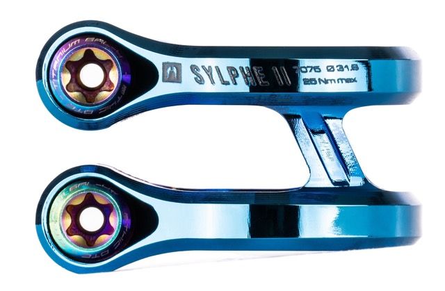 Skava Ethic Sylphe V2 31.8 Chrome Blue