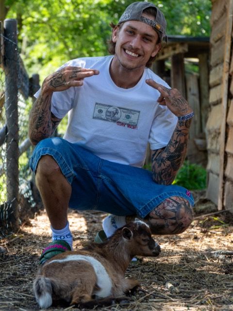 T krekls RICH Dollar Goat