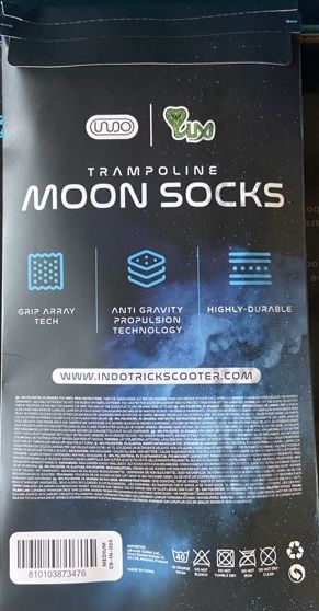 Trampoline Skrejriteņis Indo Pro V2 Blue + Moonsocks