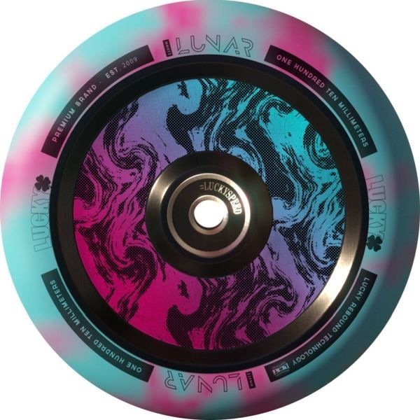 Ritenis Lucky Lunar Hollow 110 Rush Pink Blue Swirl