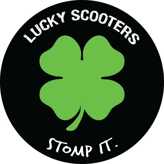 Lucky Stomp It Sticker