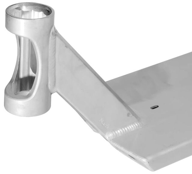 Pamatne North Unity 7 x 23.5 Matte Silver