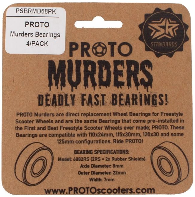 Gultņi Proto Murder 4-Pack