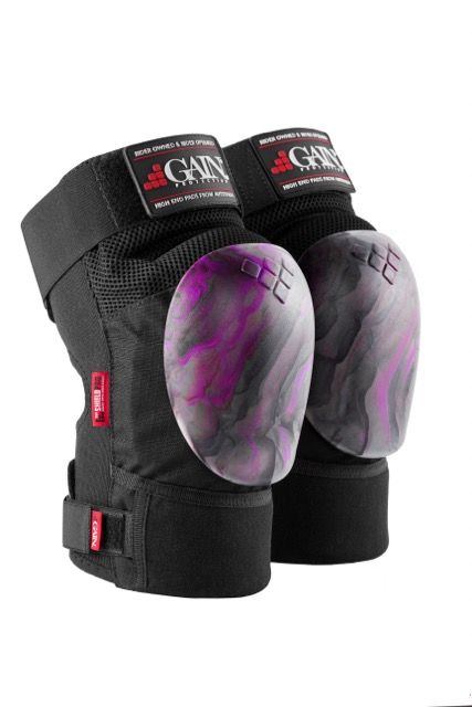 Ceļu Aizsargi GAIN Protection THE SHIELD PRO Black Purple