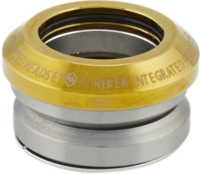 Stūres bļodiņas Striker Integrated Gold Chrome