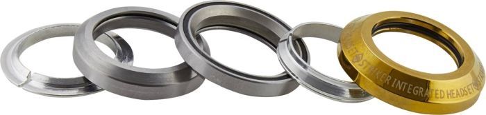 Stūres bļodiņas Striker Integrated Gold Chrome