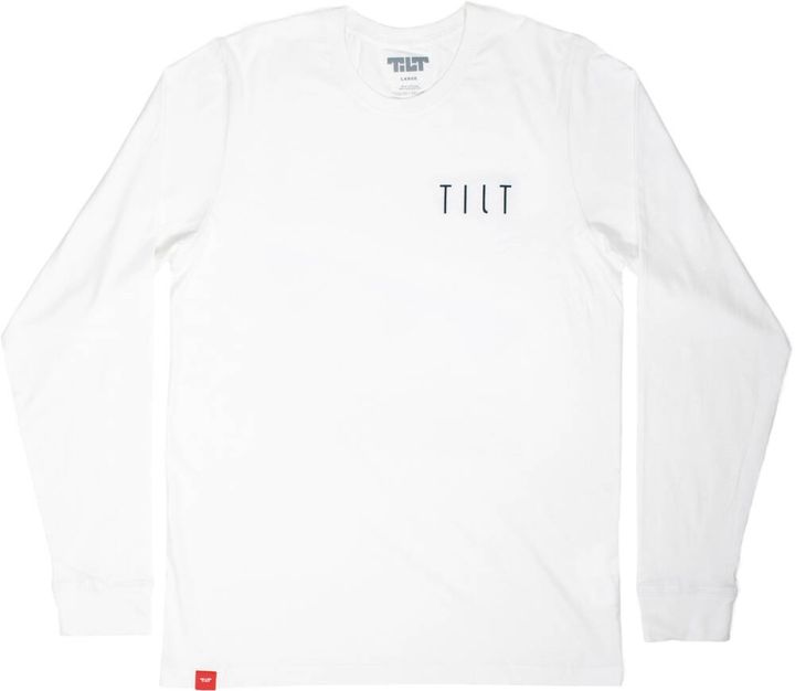 T krekls Tilt x Volare Long Sleeve White