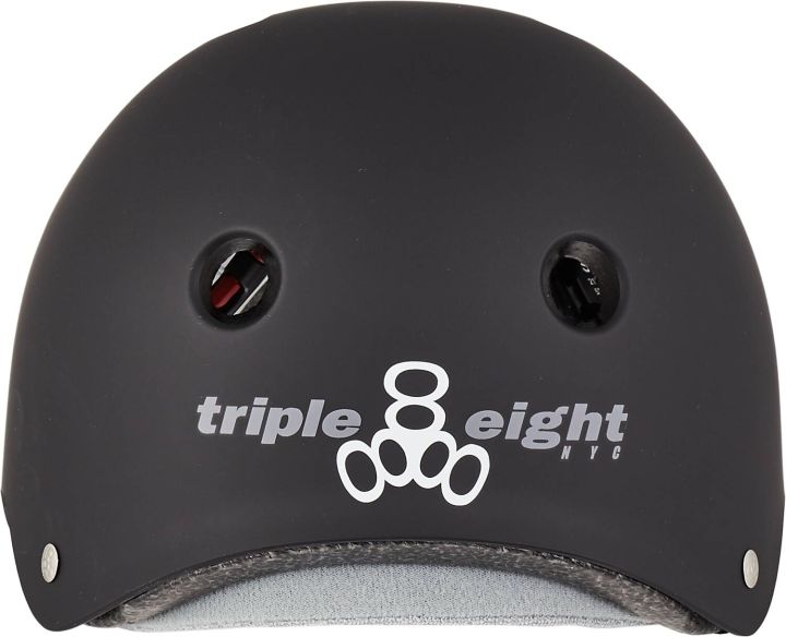 Ķivere Triple Eight Certified Sweatsaver S-M Rubber Black